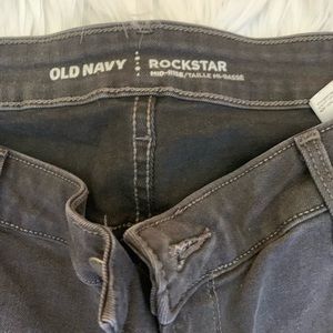 OLD NAVY ROCKSTAR MID RISE